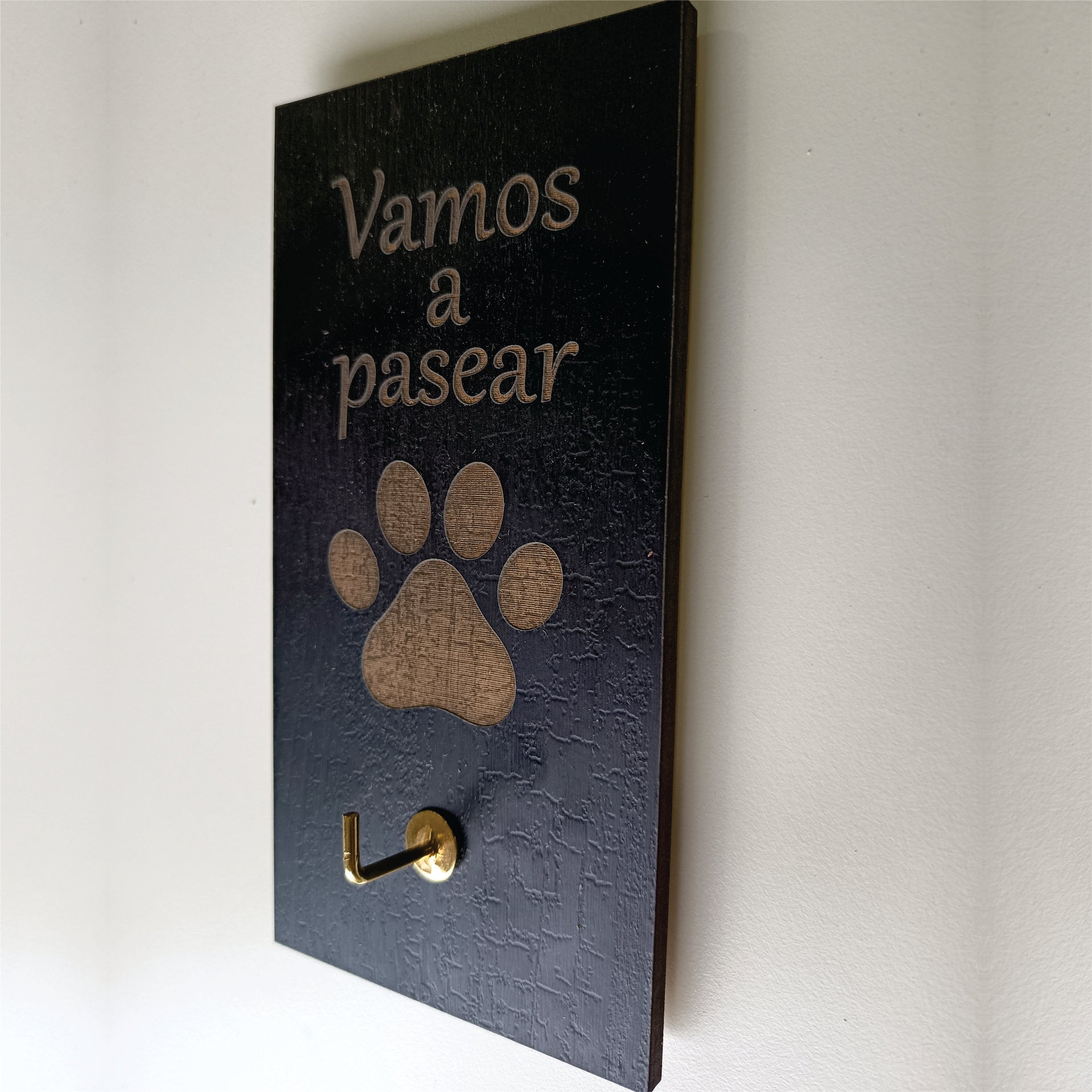 Perchero para Correa - "Vamos a Pasear"