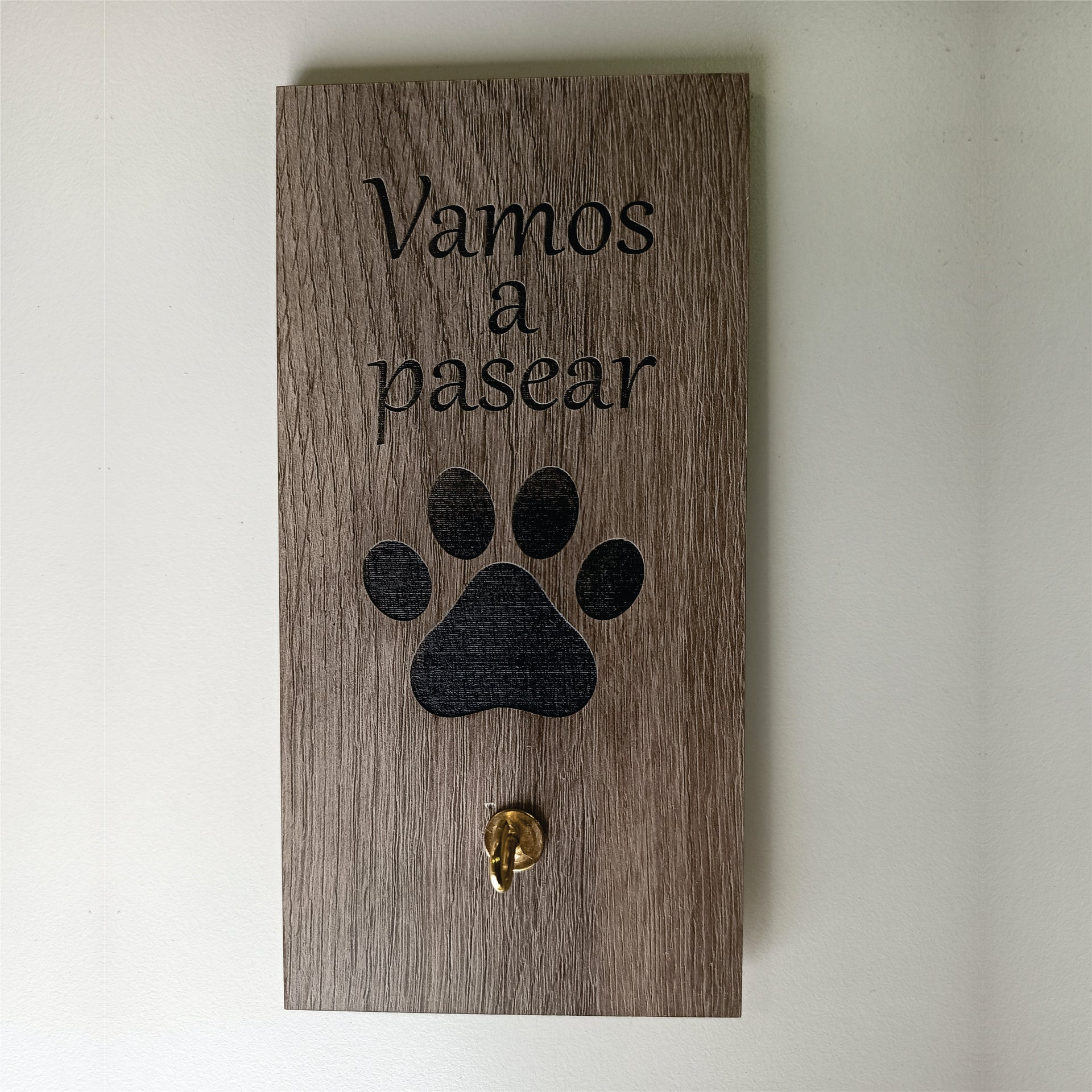 Perchero para Correa - "Vamos a Pasear"