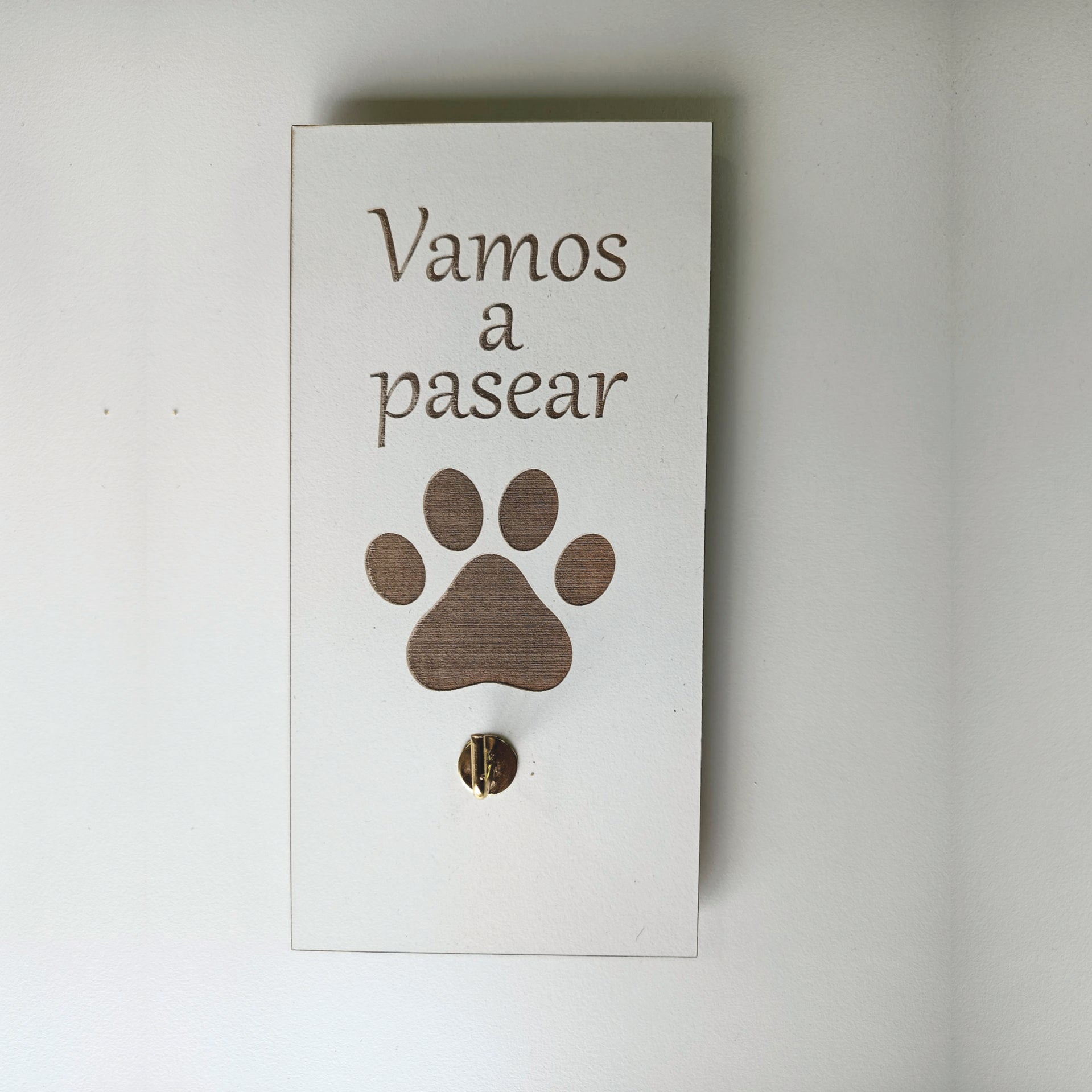 Perchero para Correa - "Vamos a Pasear"