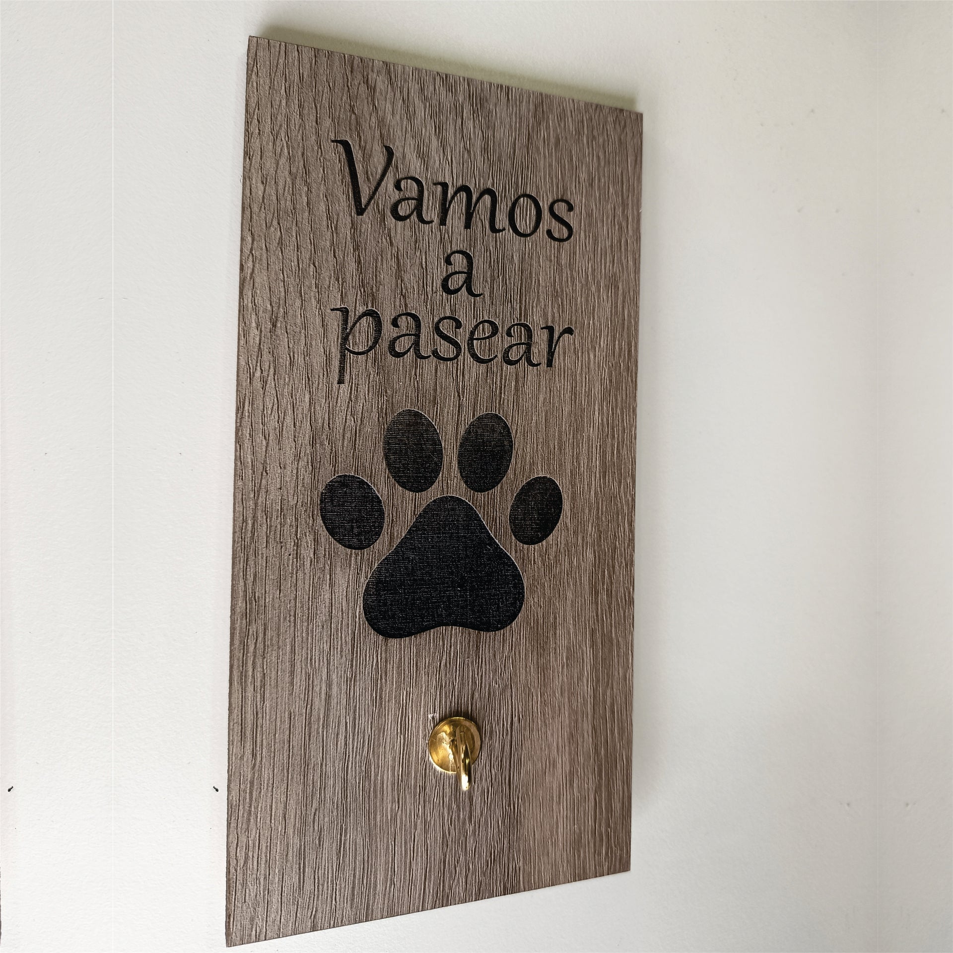 Perchero para Correa - "Vamos a Pasear"