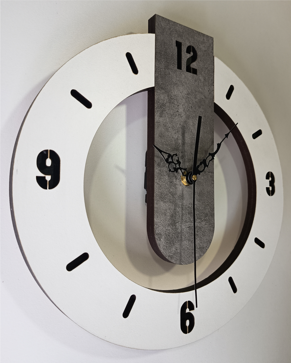 Reloj 3D – Texturado Clock