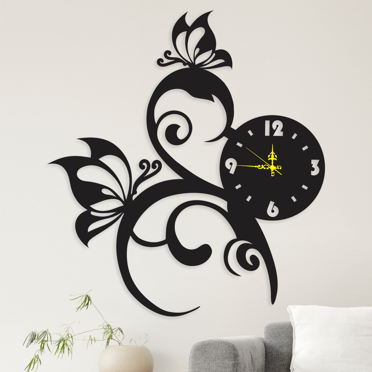 Mariposa + Reloj