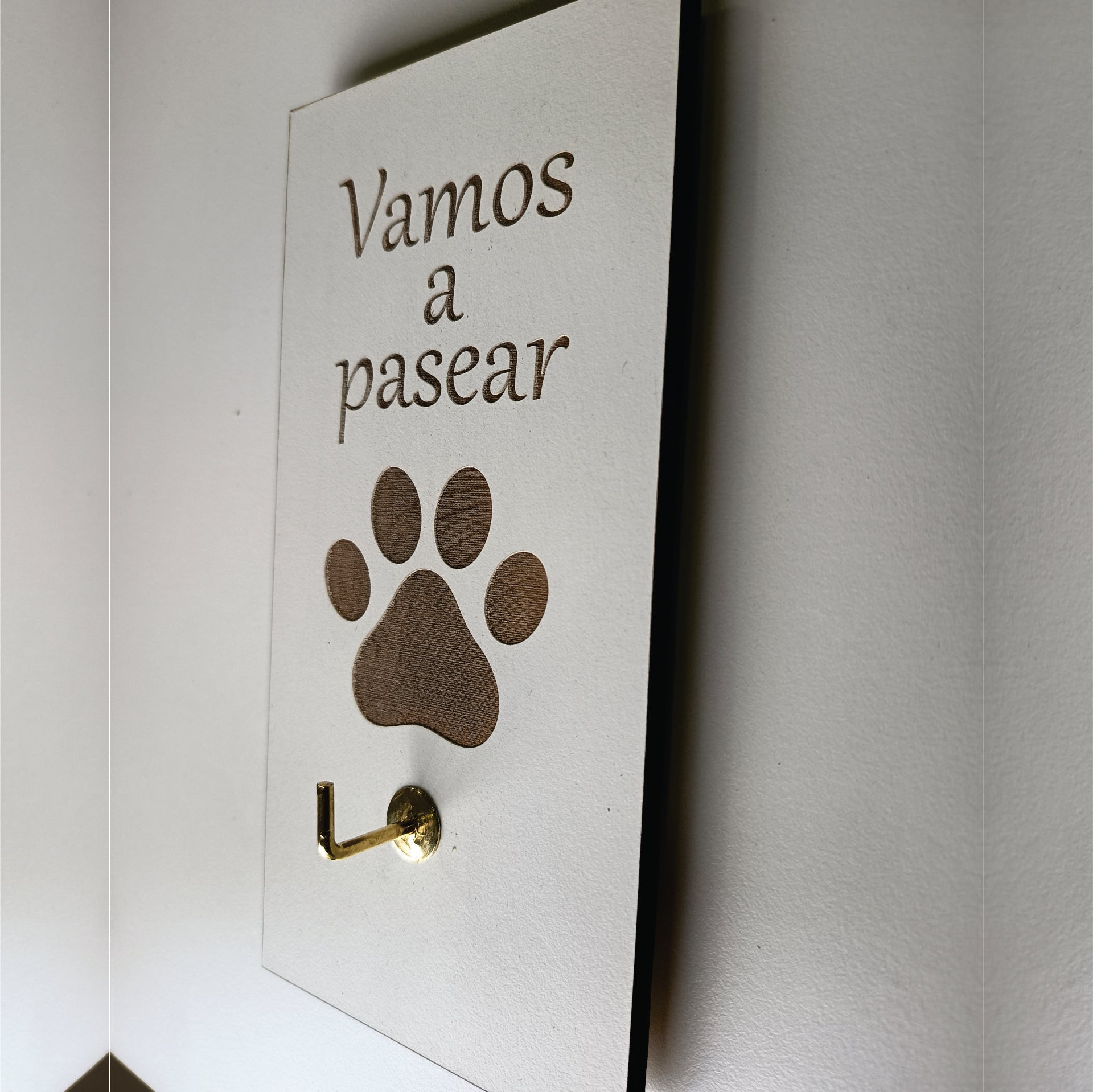Perchero para Correa - "Vamos a Pasear"