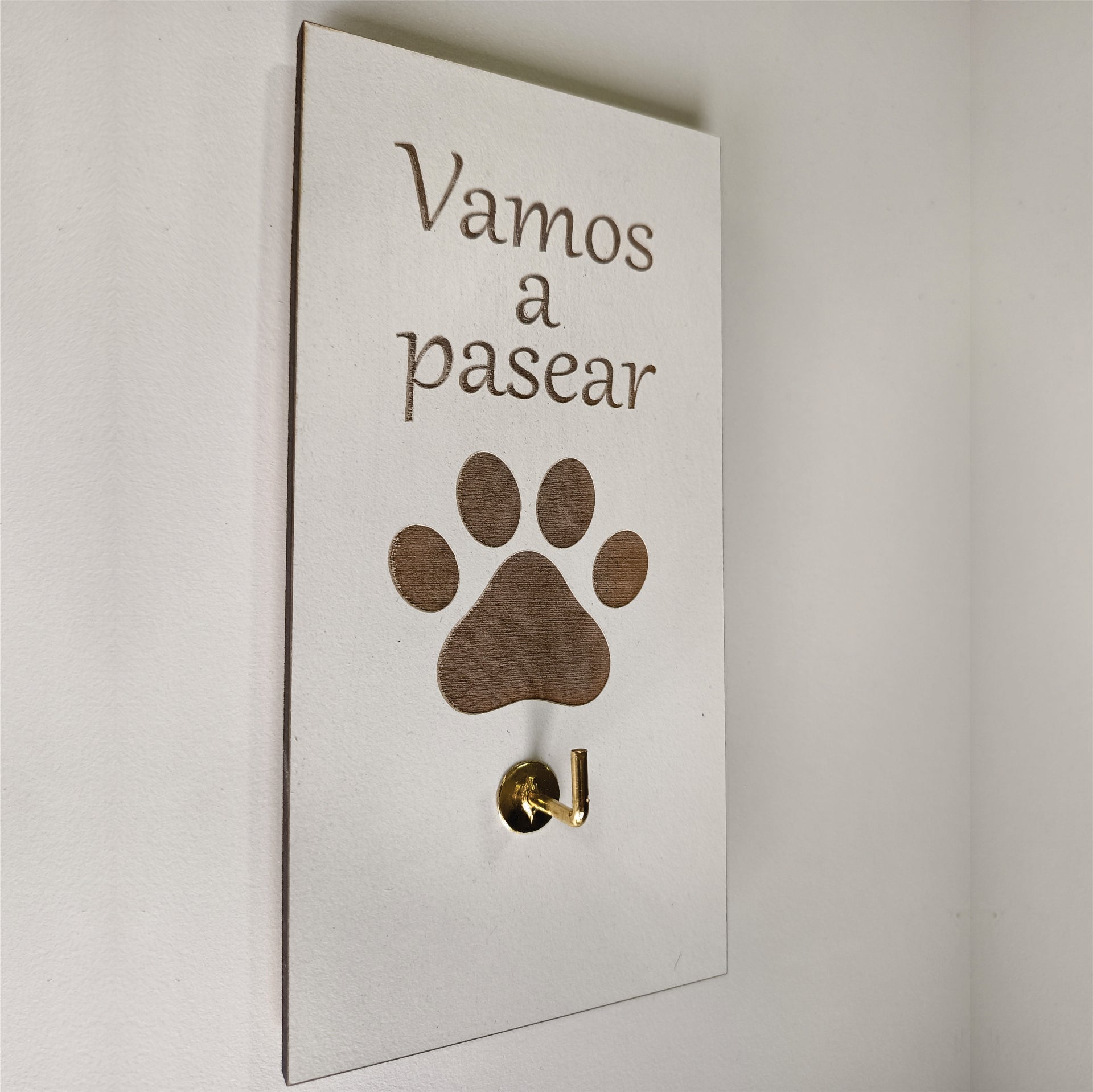 Perchero para Correa - "Vamos a Pasear"