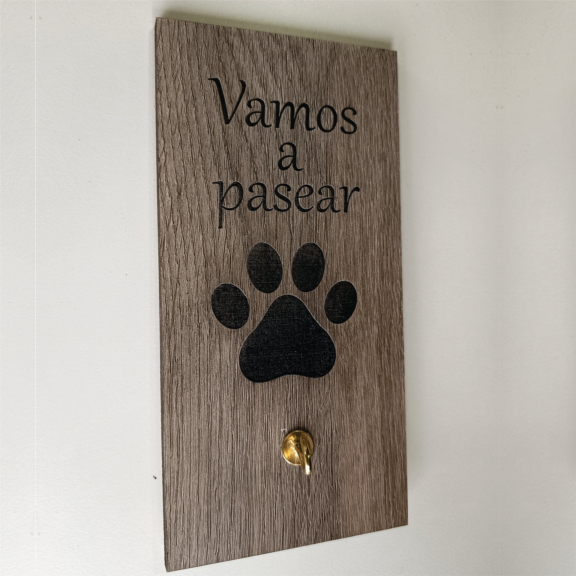 Perchero para Correa - "Vamos a Pasear"