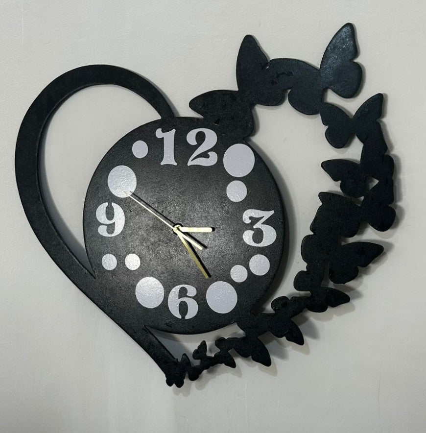Corazón de Mariposa + Reloj