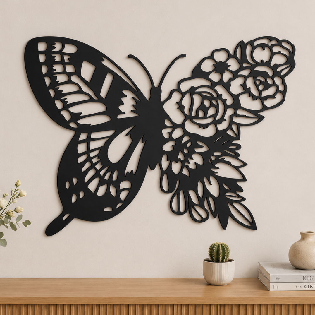 Mariposa Floral 1