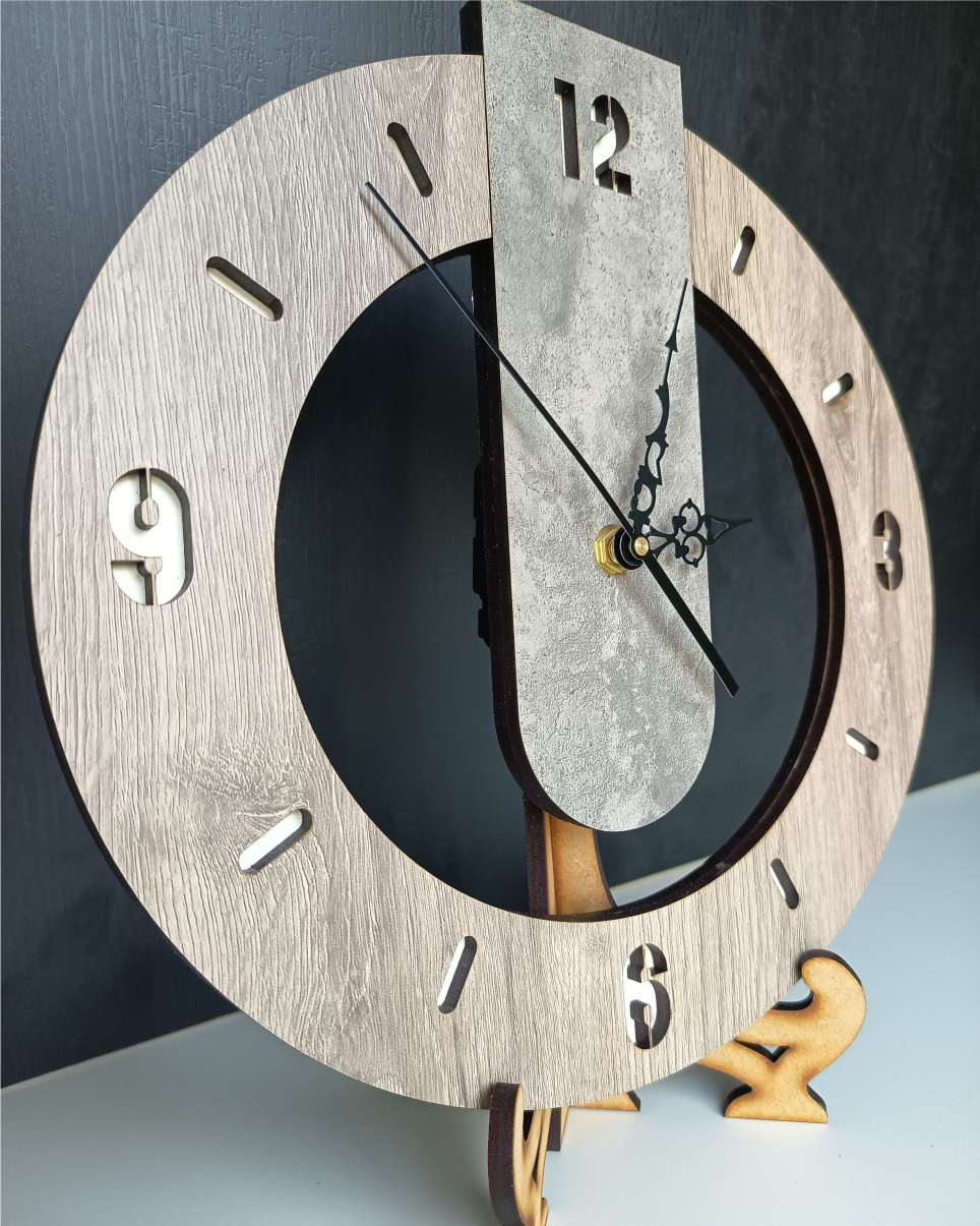Reloj 3D – Texturado Clock