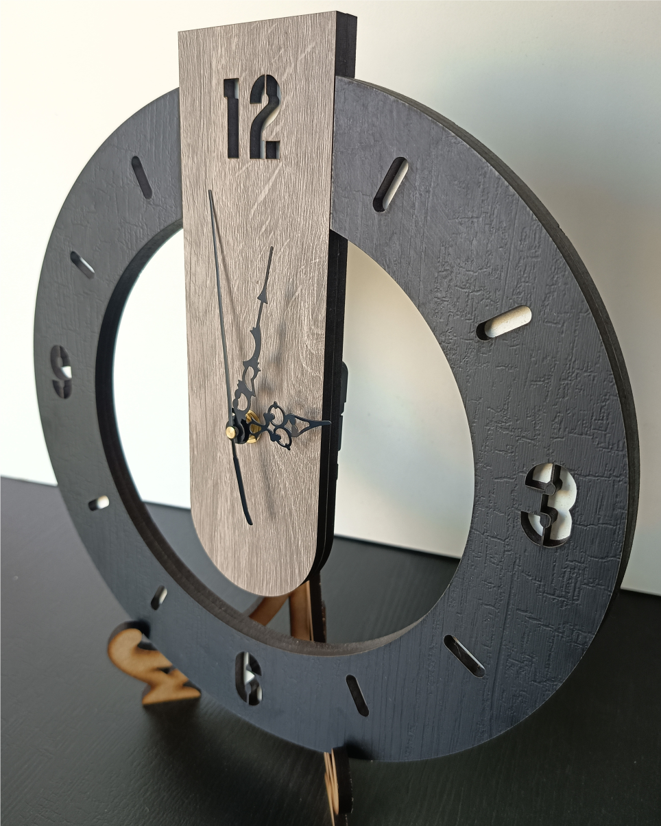 Reloj 3D – Texturado Clock
