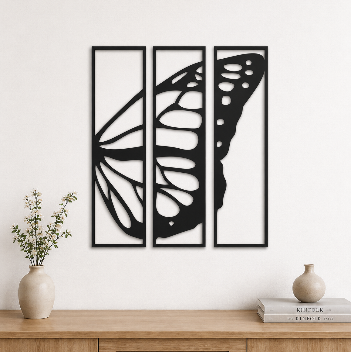 Triptico Mariposa