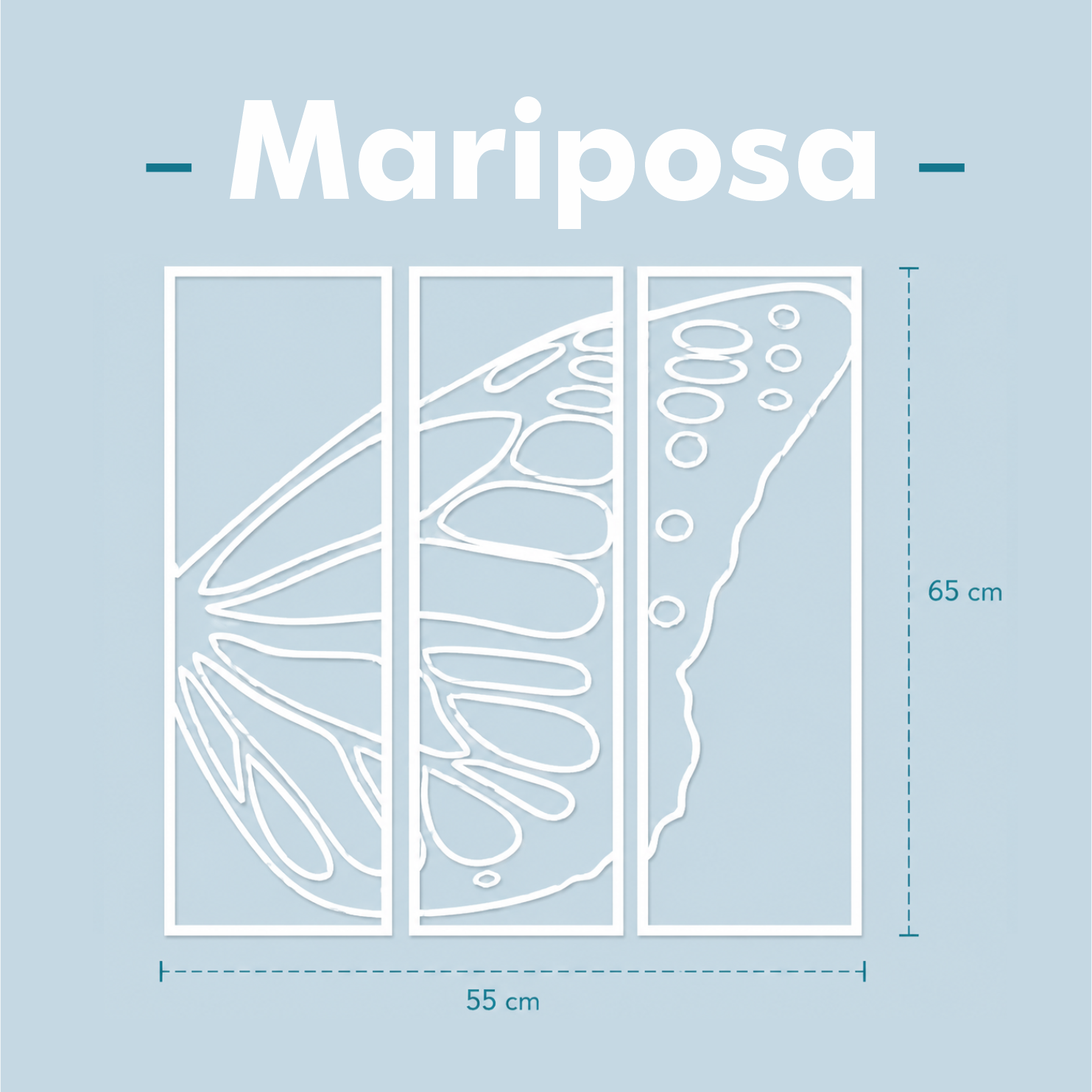 Triptico Mariposa 2