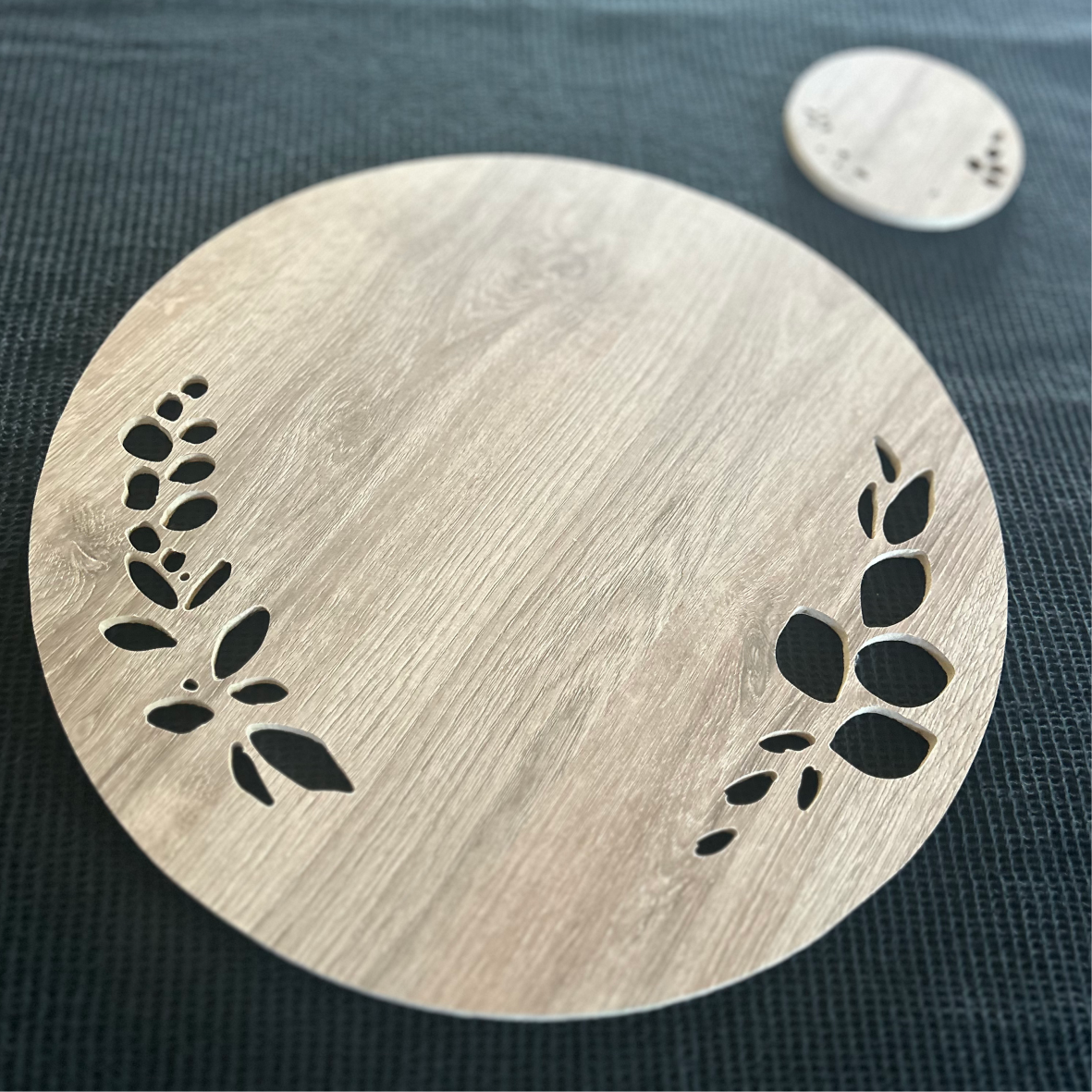Set 4 Platos de Sitio – Cuadrados