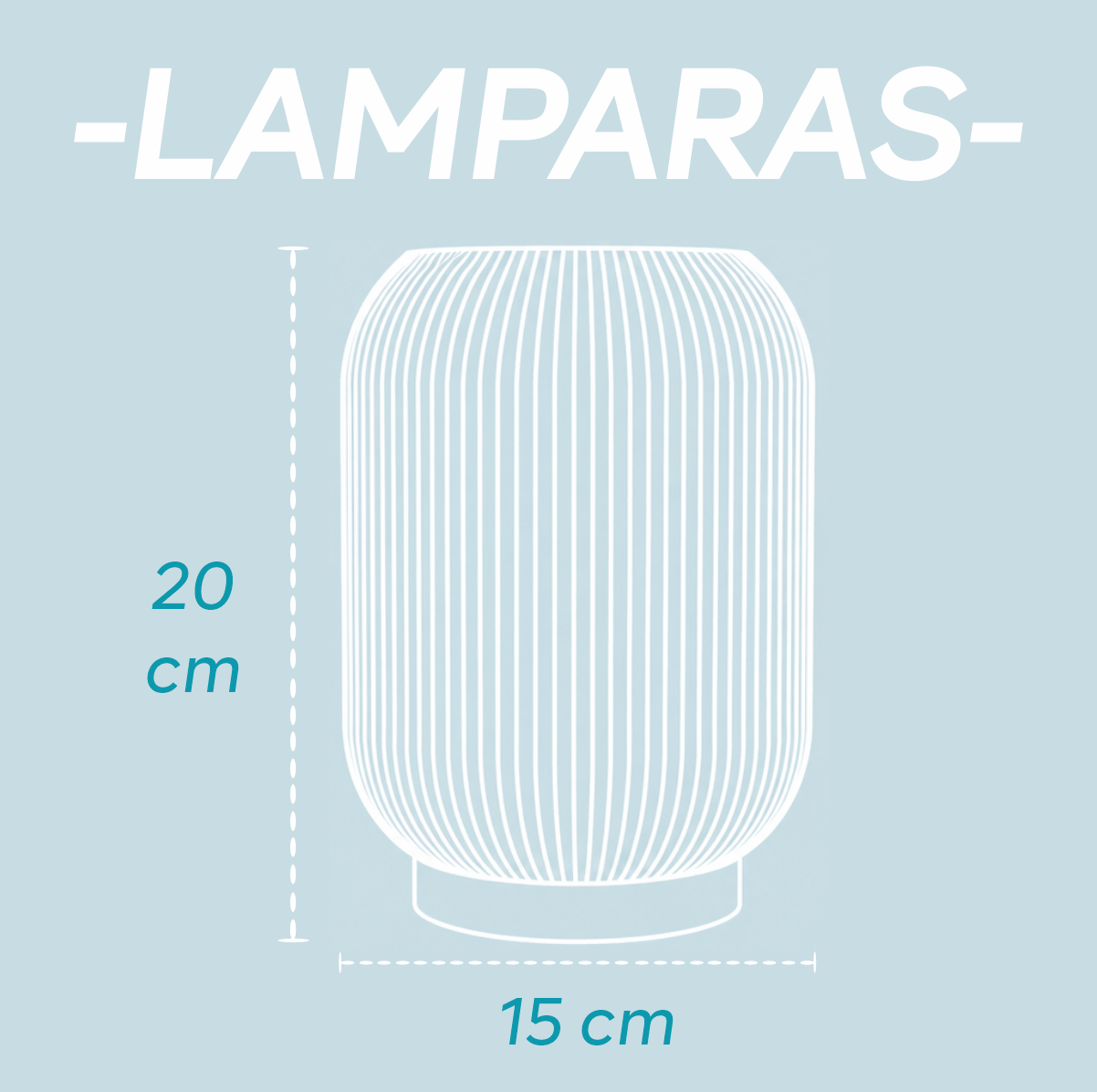 lampara kali medidas