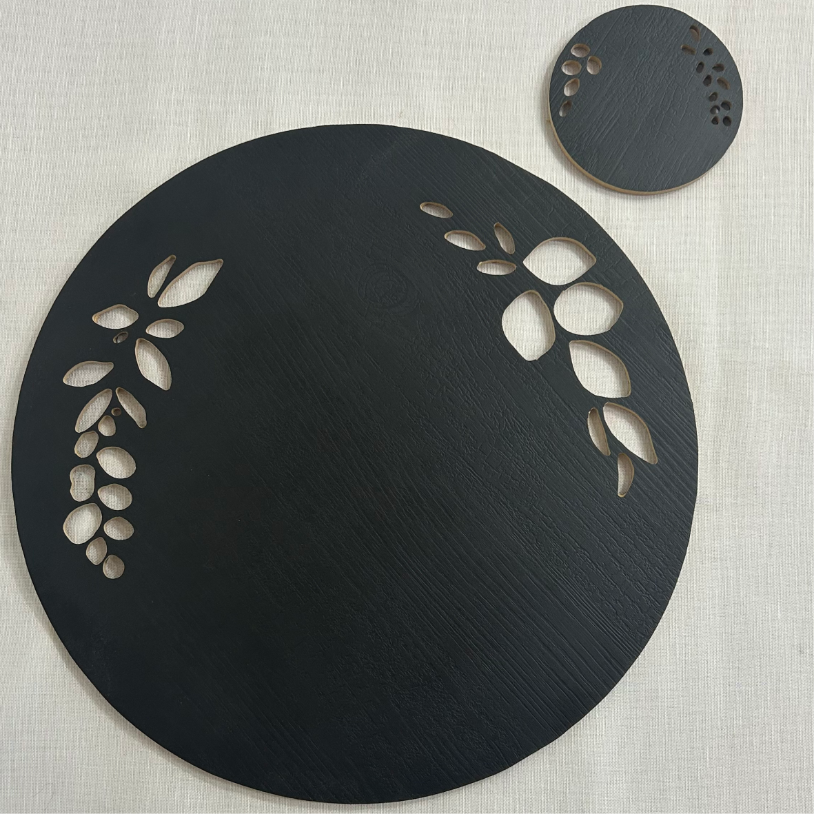 Set 4 Platos de Sitio – Cuadrados