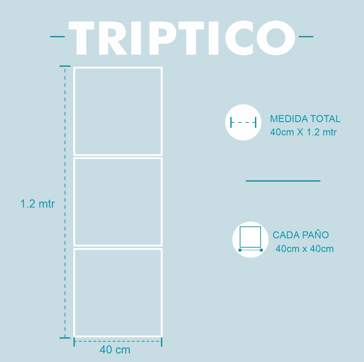 Triptico Bambu