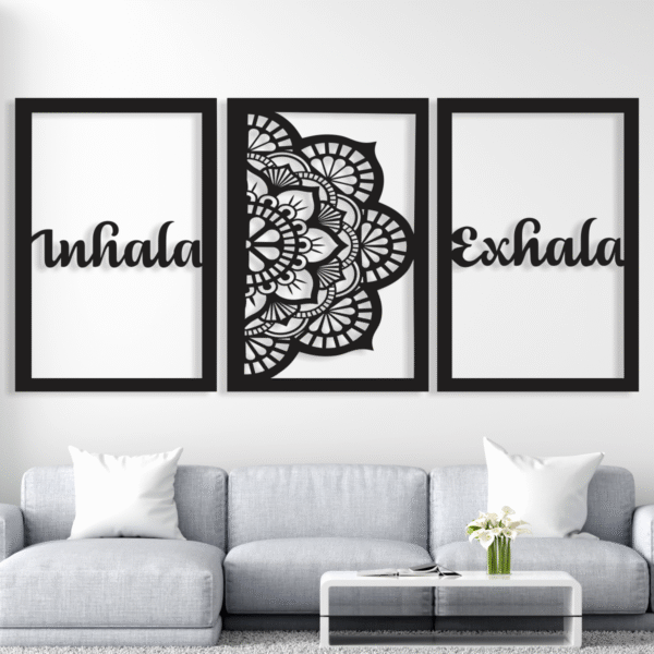 cuadro frase inhala exhala