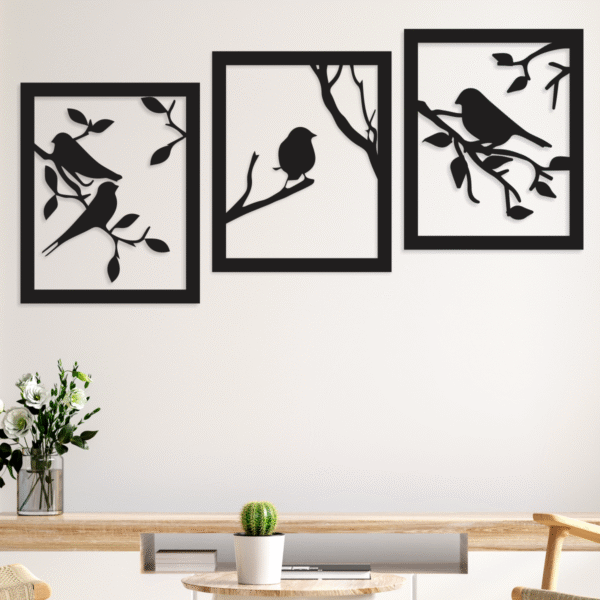 CUADRO PAJAROS