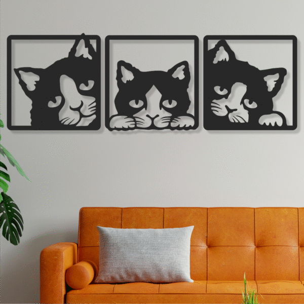tritptico gato