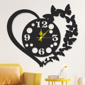 cuadro reloj mariposa