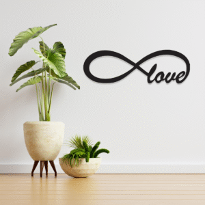 cuadro frase infinito love