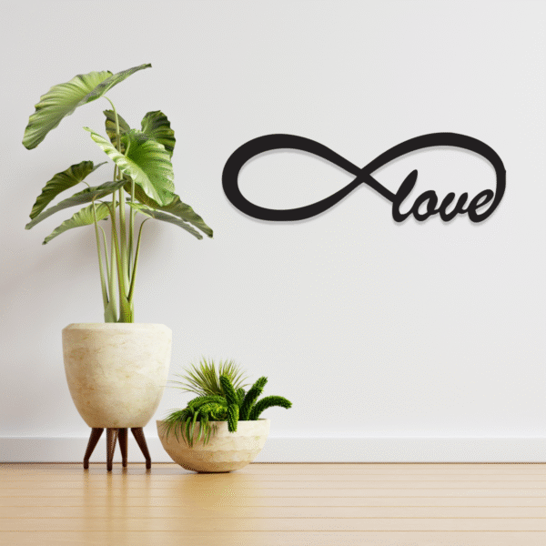 cuadro frase infinito love