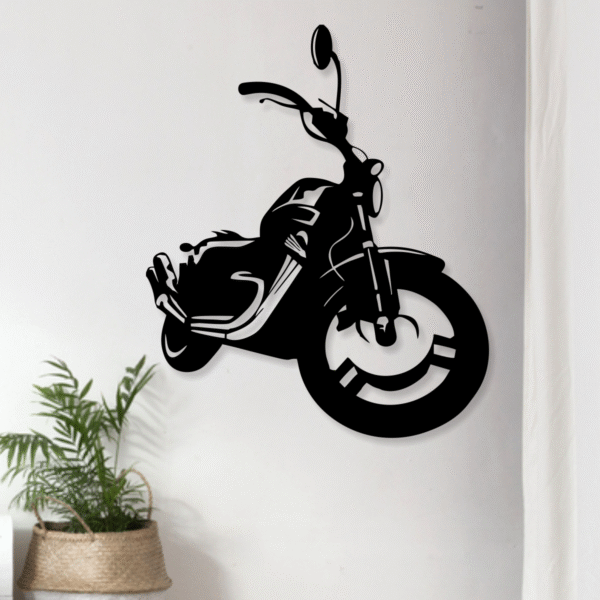 cuadro moto chopera