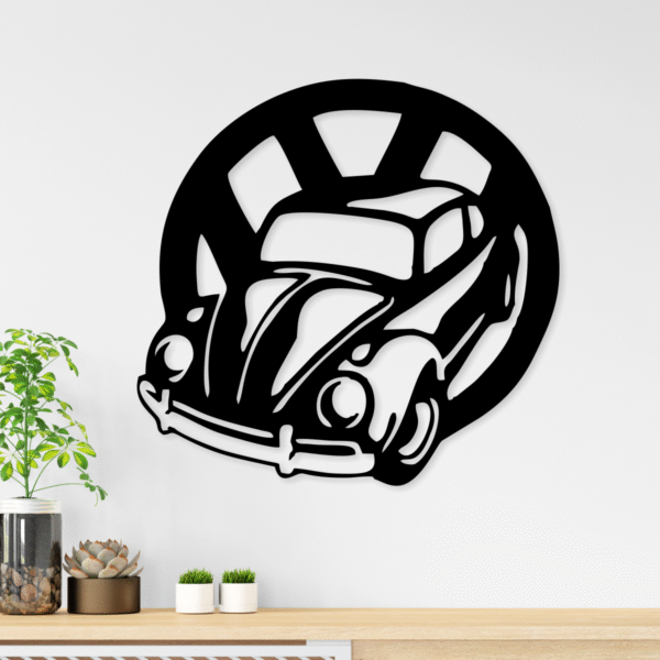 cuardro auto escarabajo