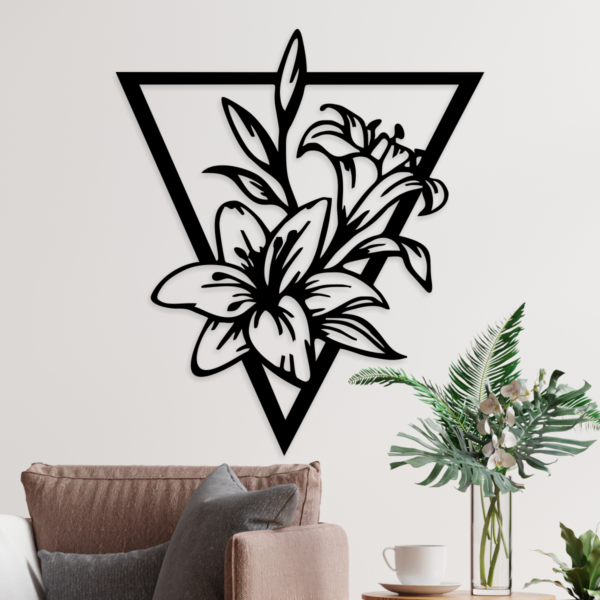 cuadro flor irune