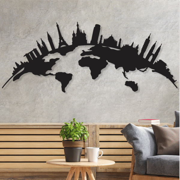 cuadro mapa ciudades