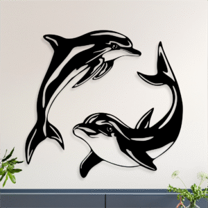 cuadro delfines