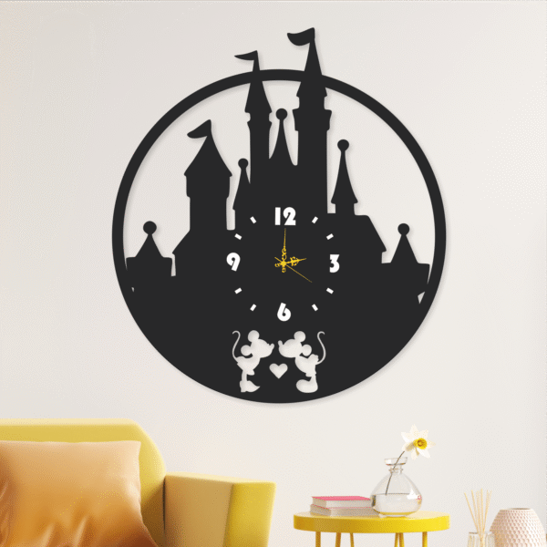 cuadro disney reloj