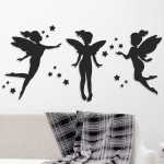 cuadros de 3 haditas 110 x 50 cm