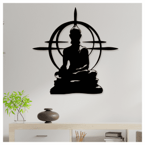 Buda Meditando (61cm x 62cm)