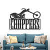 cuadro de choppers 62 x 42 cm