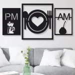 cuadros de cocina, am y pm
