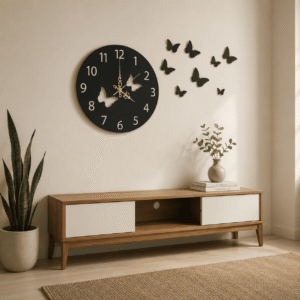 Cuadro reloj decorativo y funcional