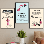 Una buena manicura (95cm x 60)