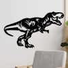 cuadro de dinosaurio rex 65 x 40 cm