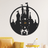 cuadro de reloj de disney