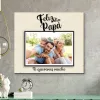 cuadro de feliz dia papá con fondo vintage