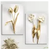 cuadro de finas flores 60 x 40