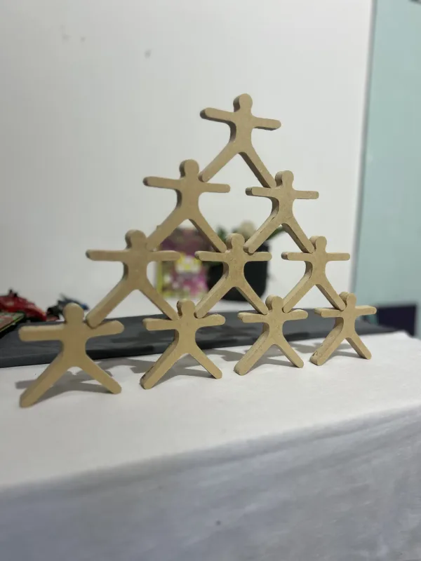 juego de equilibrio de madera montessori