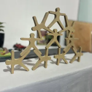juego de equilibristas de madera montessori