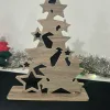 arbol de estrellas de madera
