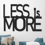 Less is more (60cm x 44cm)