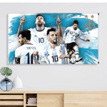 Messi campeon (35cm x 70cm)