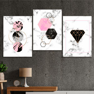 Set x3 Loisa - Geometricas (85cm x 40cm)