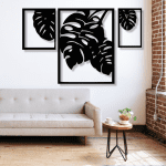 Triptico Hojas (110cm x 70cm)