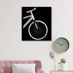 Bici negra (35cm x 40cm)