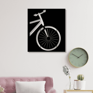 Bici negra (35cm x 40cm)